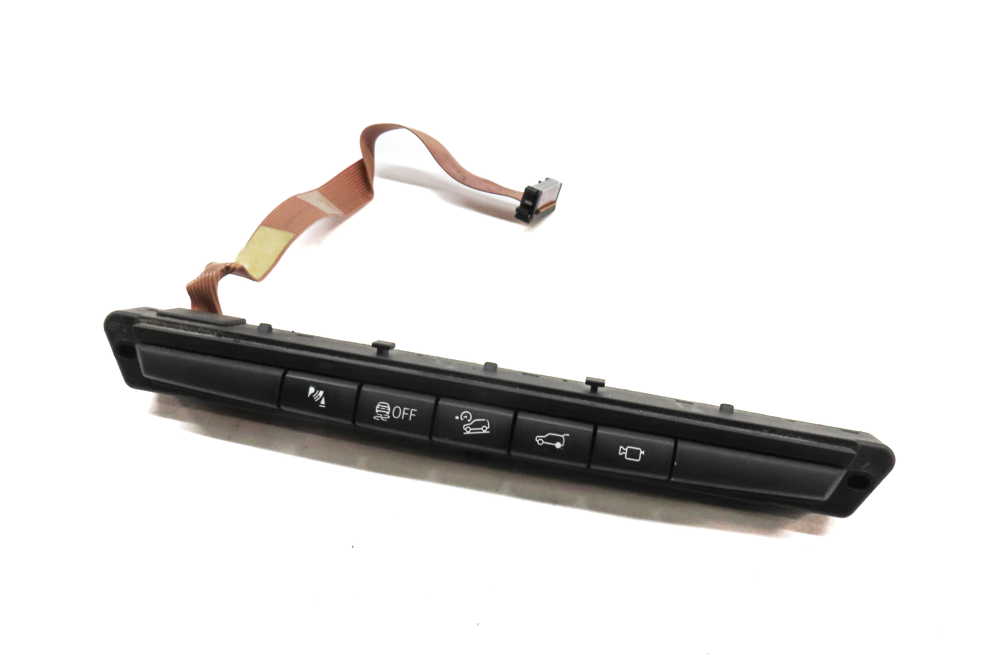 2011 BMW X5 (E70) FRONT CENTER CONSOLE PDC TRACTION LIFTGATE CAMERA SWITCH PANEL — exact item pictured